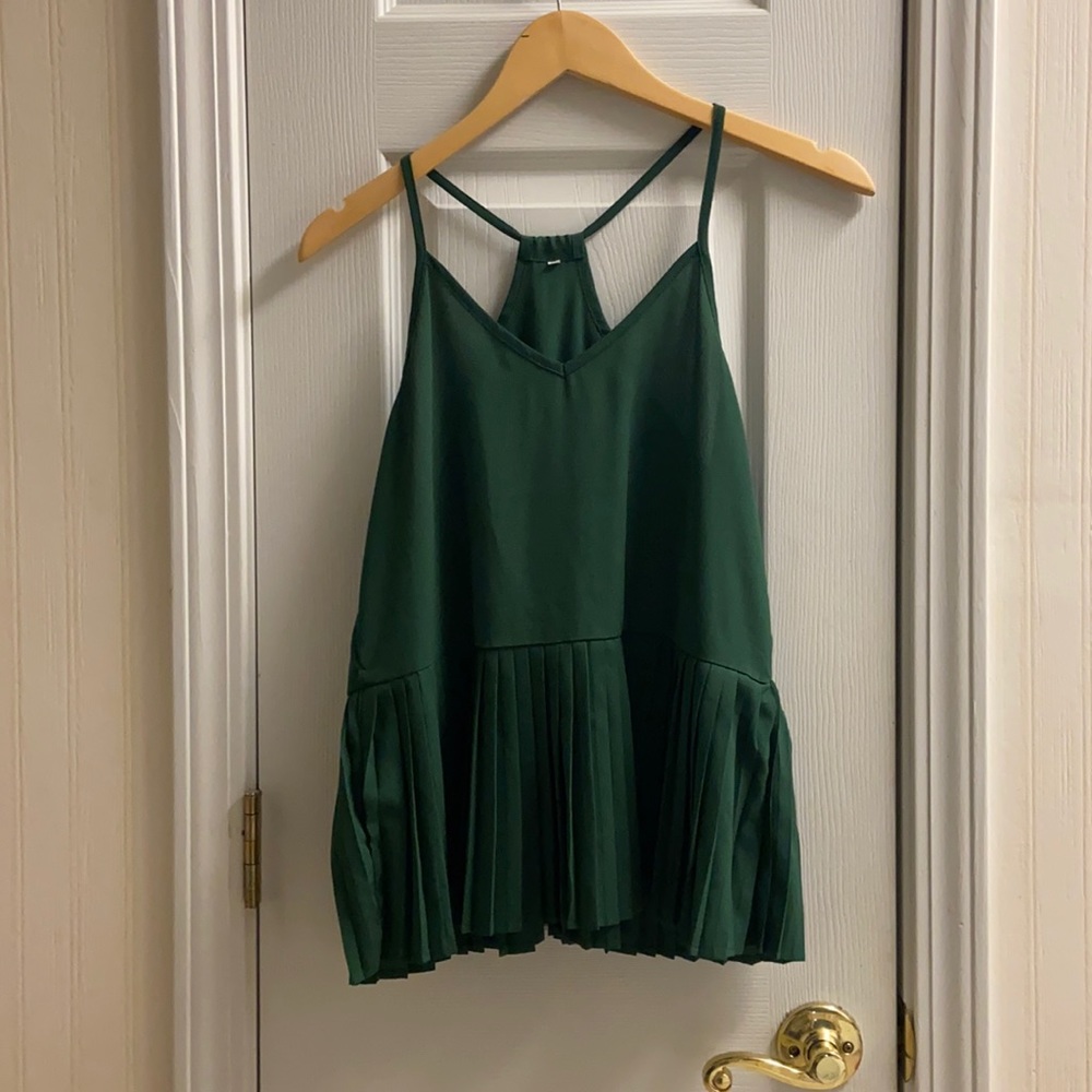 Pleated Chiffon Cami